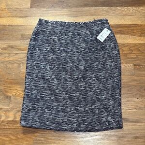 CALVIN KLEIN Twill pencil skirt